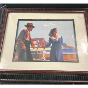 Jack Vettriano Baby Blue Painting Print
